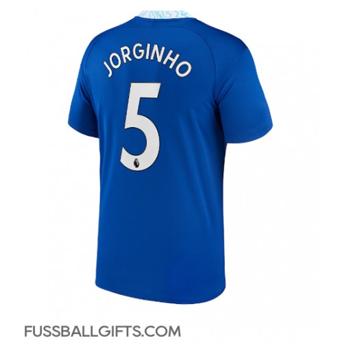 Chelsea Jorginho #5 Fußballbekleidung Heimtrikot 2022-23 Kurzarm